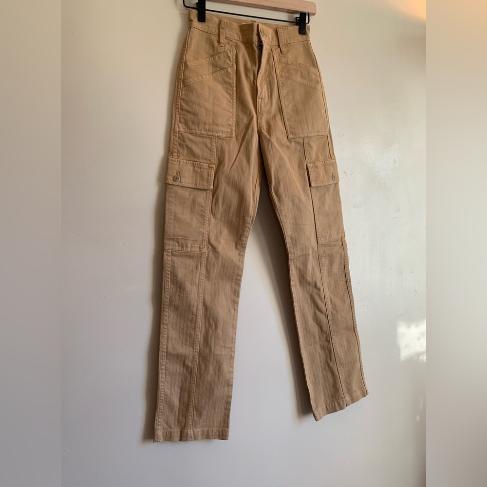 Madewell Womens Pants Bottoms Size 23” 90s Straight Chicos Casual Wide Leg
